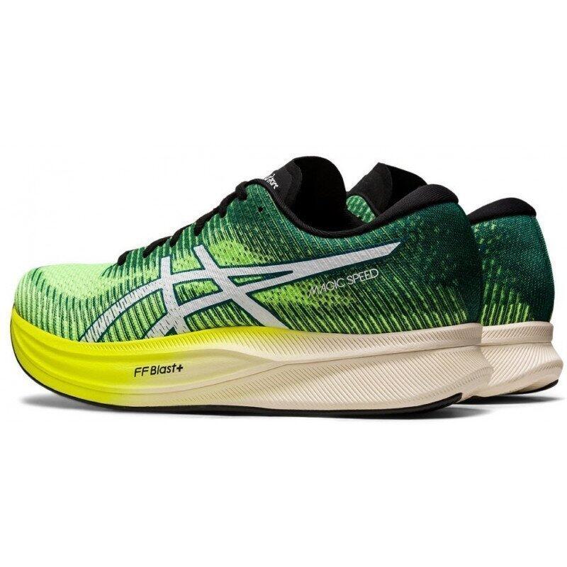 Scarpa da Running Uomo Magic Speed 2 Verde Giallo 2/6