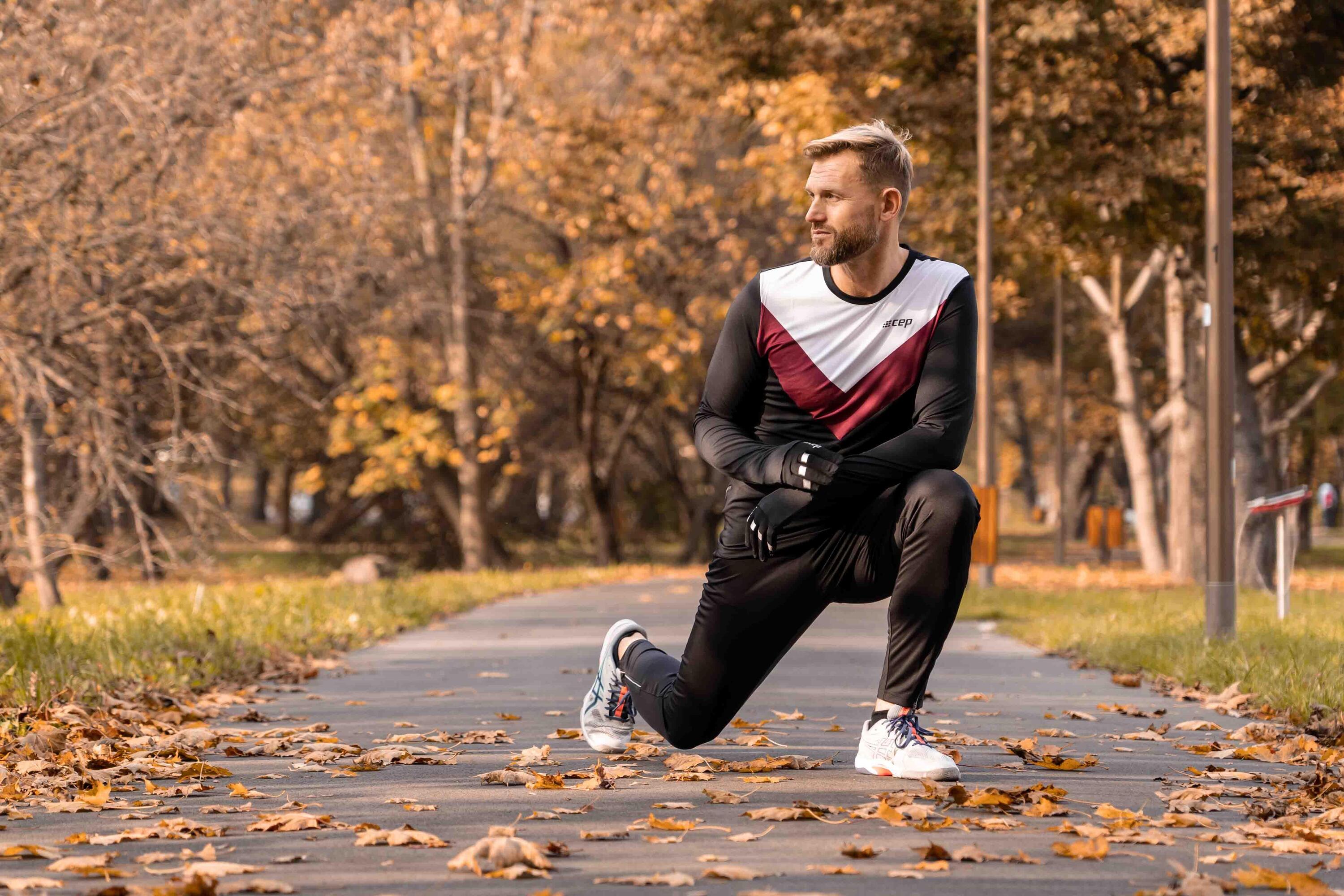 Męska koszulka sportowa Chevron z długim rękawem szybkoschnąca oddychająca CEP 7/7