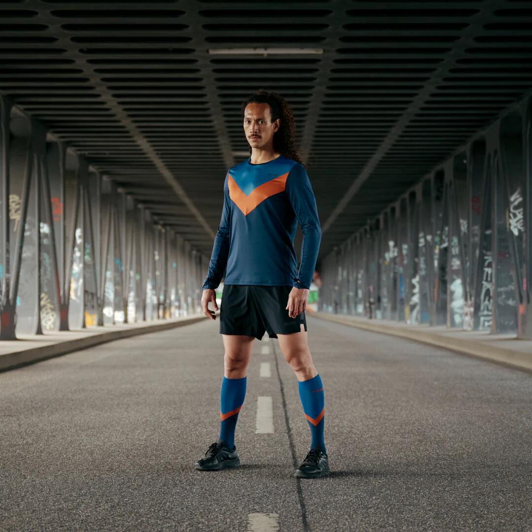 Męska koszulka sportowa Chevron z długim rękawem szybkoschnąca oddychająca CEP 7/7