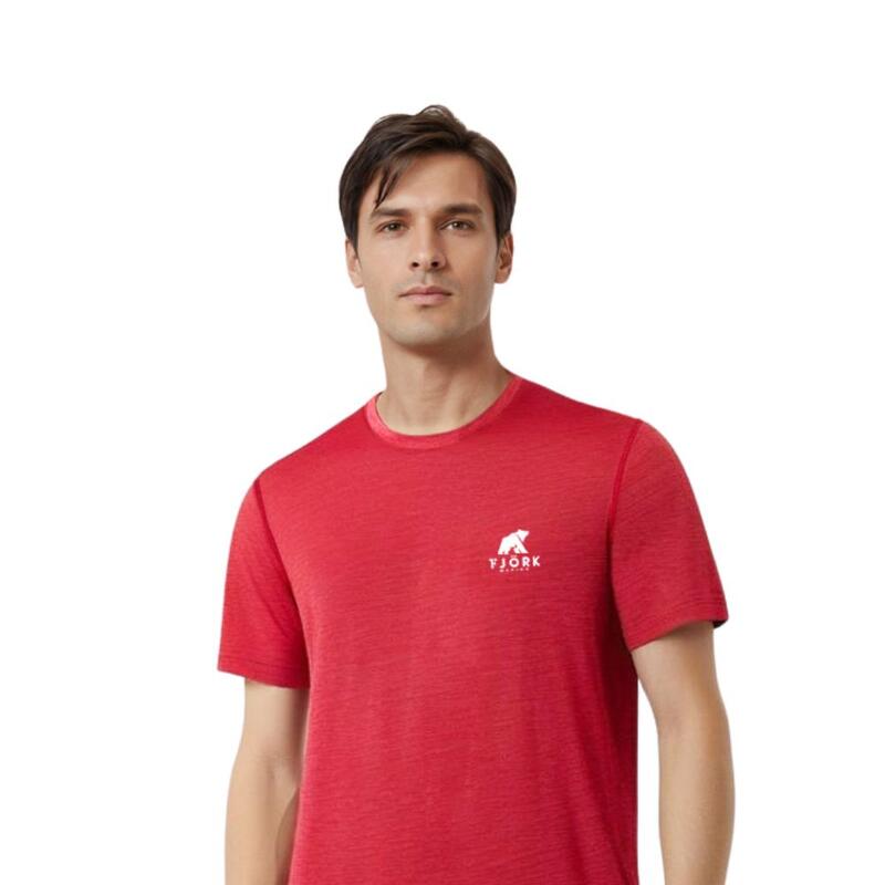 T-shirt de trekking en mérinos Homme