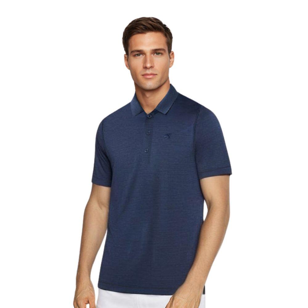 FJORK MERINO Rigi Merino-poloshirt