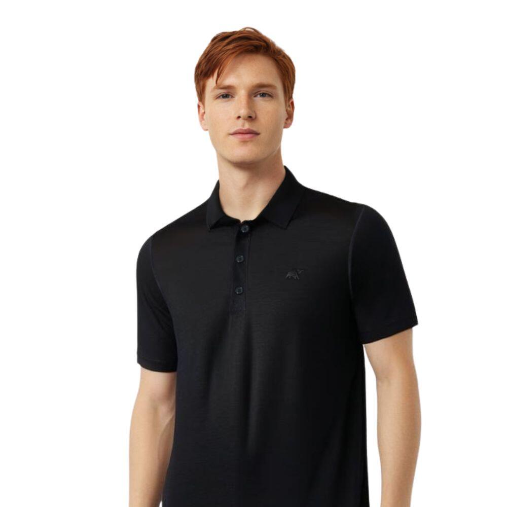 FJORK MERINO Rigi Merino-poloshirt