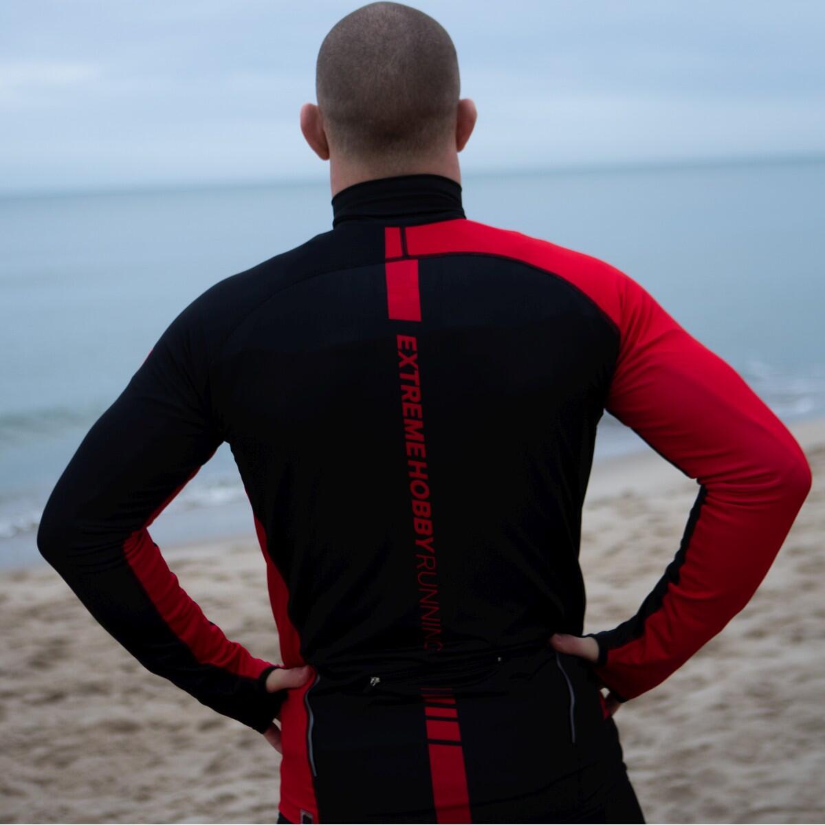 Felpa da running con zip da uomo EXTREME HOBBY DRAFT 4/6