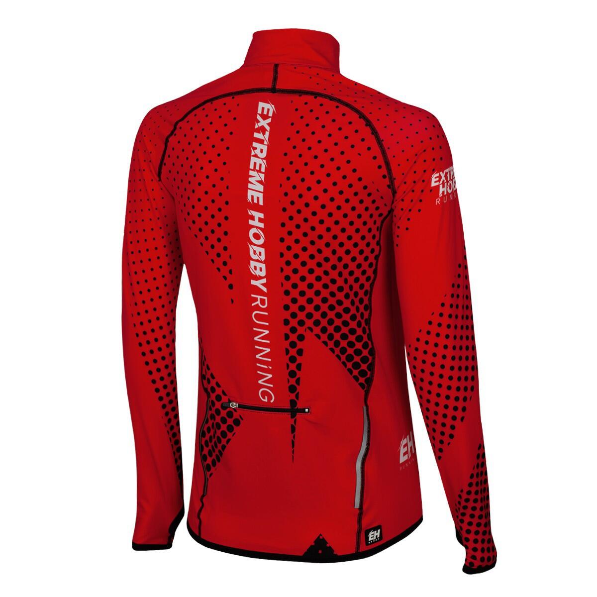 Sweat de running zippé en polyester pour femme EXTREME HOBBY HALFTONE 2/6