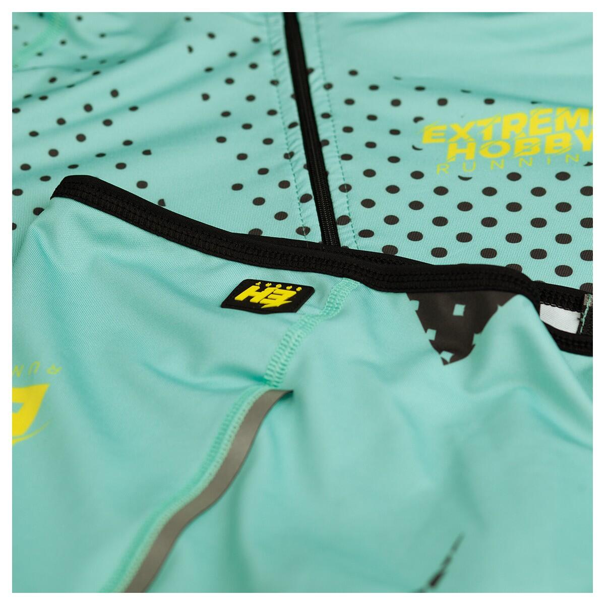 Camisola de running em poliéster com fecho para mulher EXTREME HOBBY HALFTONE 4/6