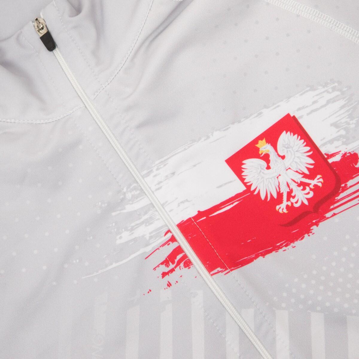 Felpa da running da donna con zip EXTREME HOBBY POLSKA PRIME 4/7