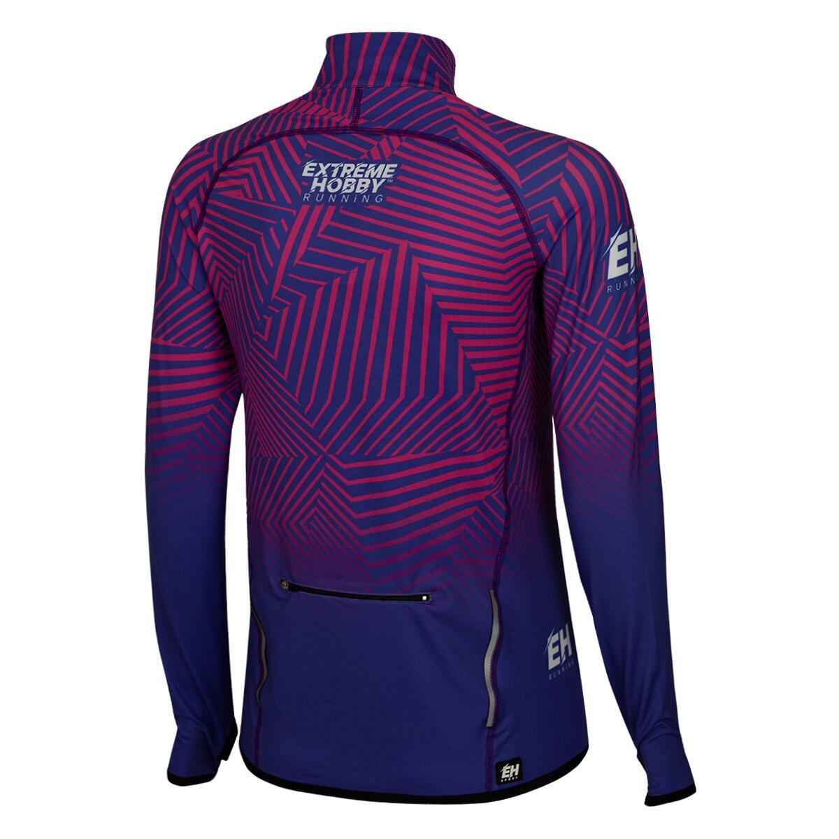 Camisola de running poliéster com fecho para mulher EXTREME HOBBY CALEIDOSCOPE 2/6