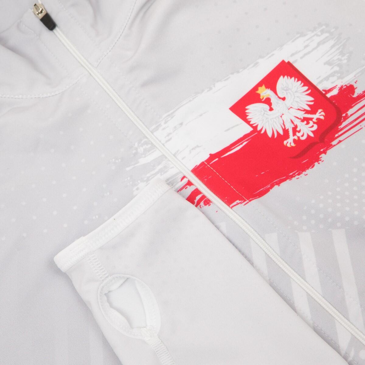 Felpa da running da donna con zip EXTREME HOBBY POLSKA PRIME 5/7