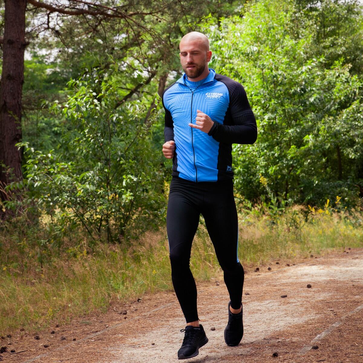 Felpa da running con zip da uomo EXTREME HOBBY CALEIDOSCOPE 2/6