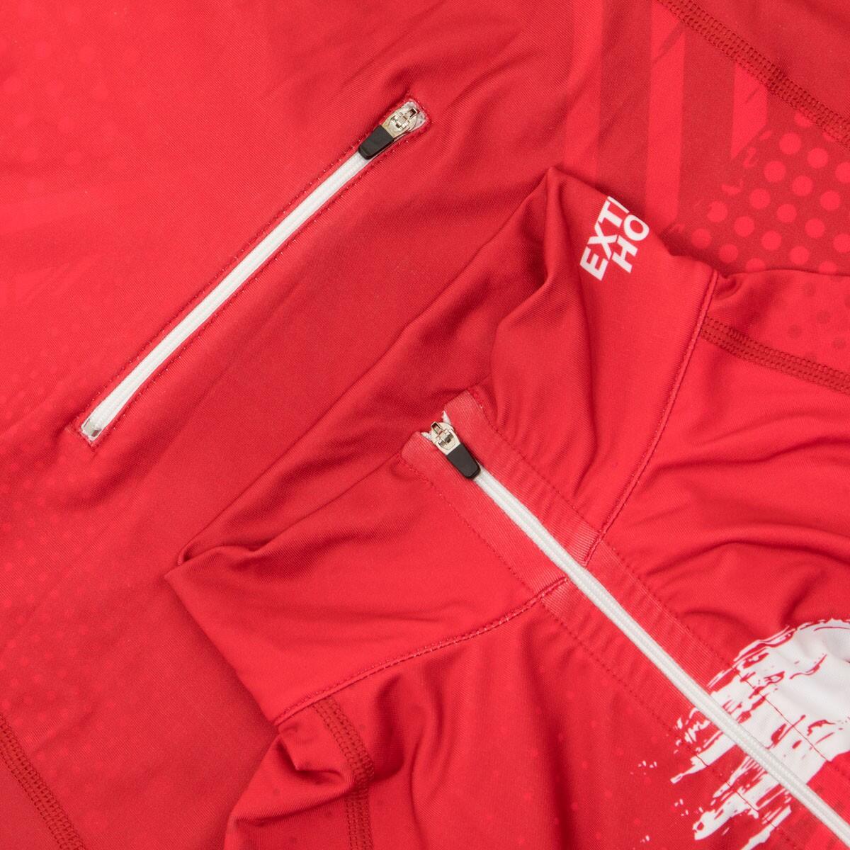 Sweat de running zippé en polyester pour femme EXTREME HOBBY POLSKA PRIME 3/7