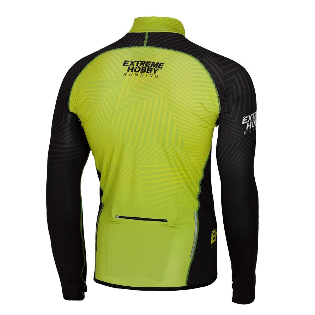 Felpa da running con zip da uomo EXTREME HOBBY CALEIDOSCOPE 3/6