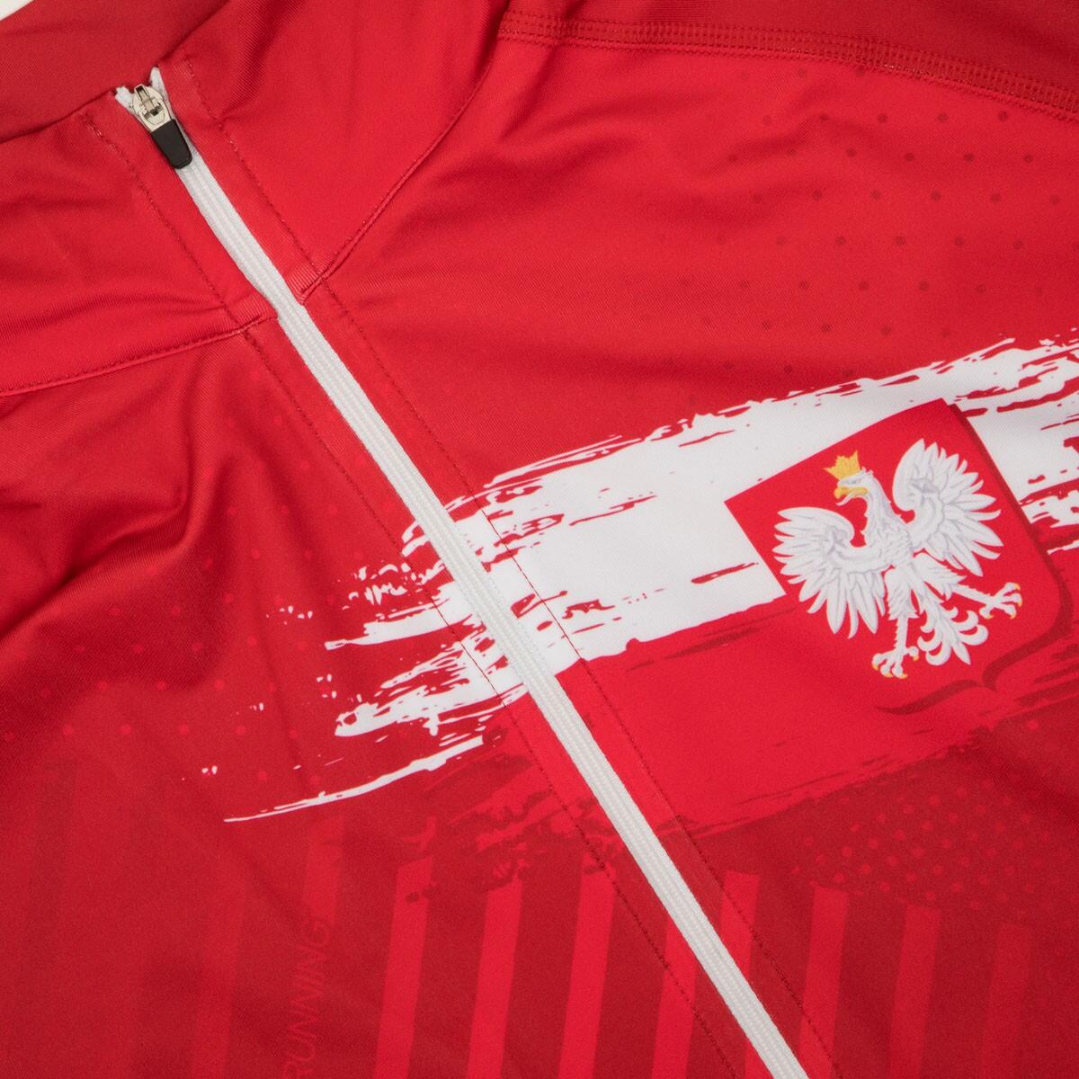 Felpa da running con zip da uomo EXTREME HOBBY POLSKA PRIME 3/7