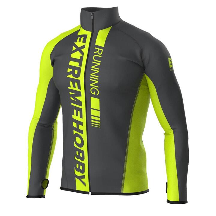 Sweat de running zippé pour hommes EXTREME HOBBY DRAFT EXTREME HOBBY ...