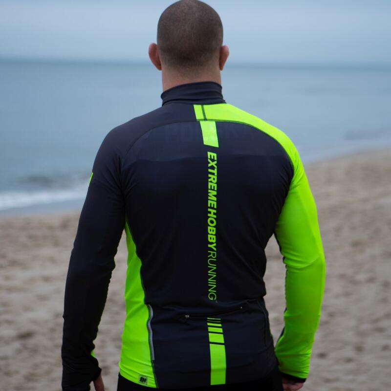 Sweat de running zippé pour hommes DRAFT