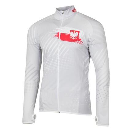 Lauf-Sweatshirt mit Reißverschluss für Herren EXTREME HOBBY POLSKA PRIME