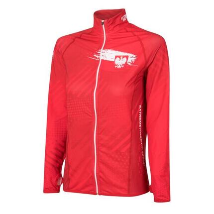 Lauf-Sweatshirt Polyester mit Reißverschluss Damen EXTREME HOBBY POLSKA PRIME