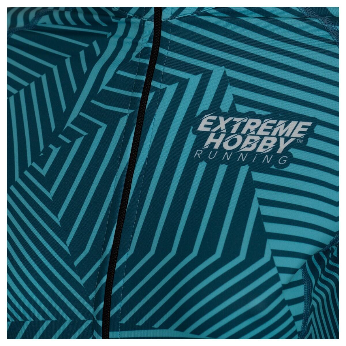 Felpa da running da donna con zip EXTREME HOBBY CALEIDOSCOPE 3/6