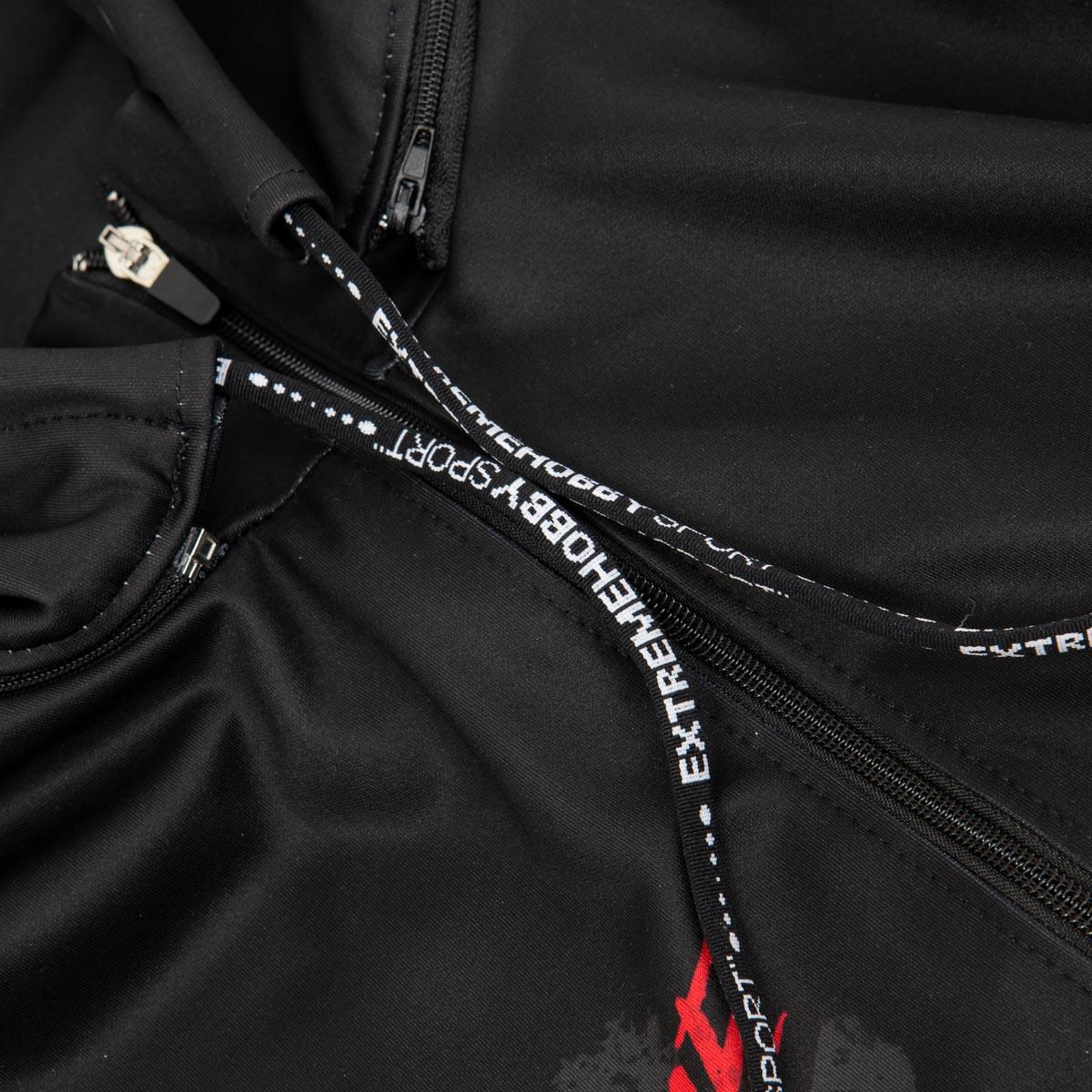 Sweatshirt desportivo com fecho para homem EXTREME HOBBY WHY SO SERIOUS 6/8
