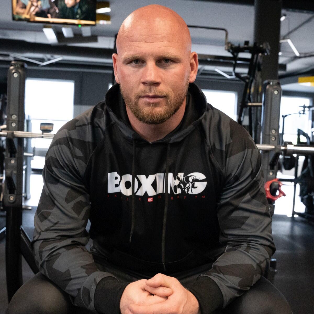 Sporthoodie voor heren EXTREME HOBBY BOLD BOXING 3/7
