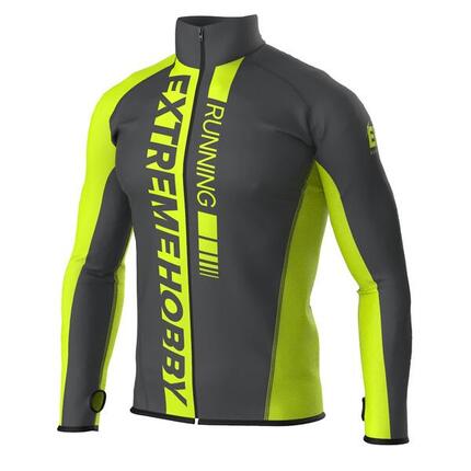 Lauf-Sweatshirt mit Reißverschluss für Herren EXTREME HOBBY DRAFT