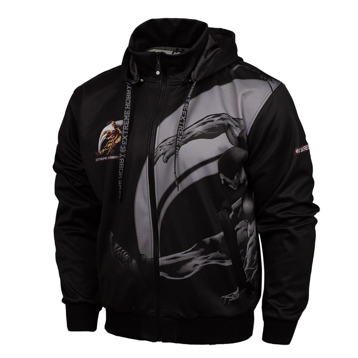 Sweat de sport à capuche zippé pour enfant EXTREME HOBBY WRESTLING 1/8