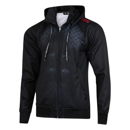 Sweat de sport à capuche zippé pour homme EXTREME HOBBY BLACK ARMOUR