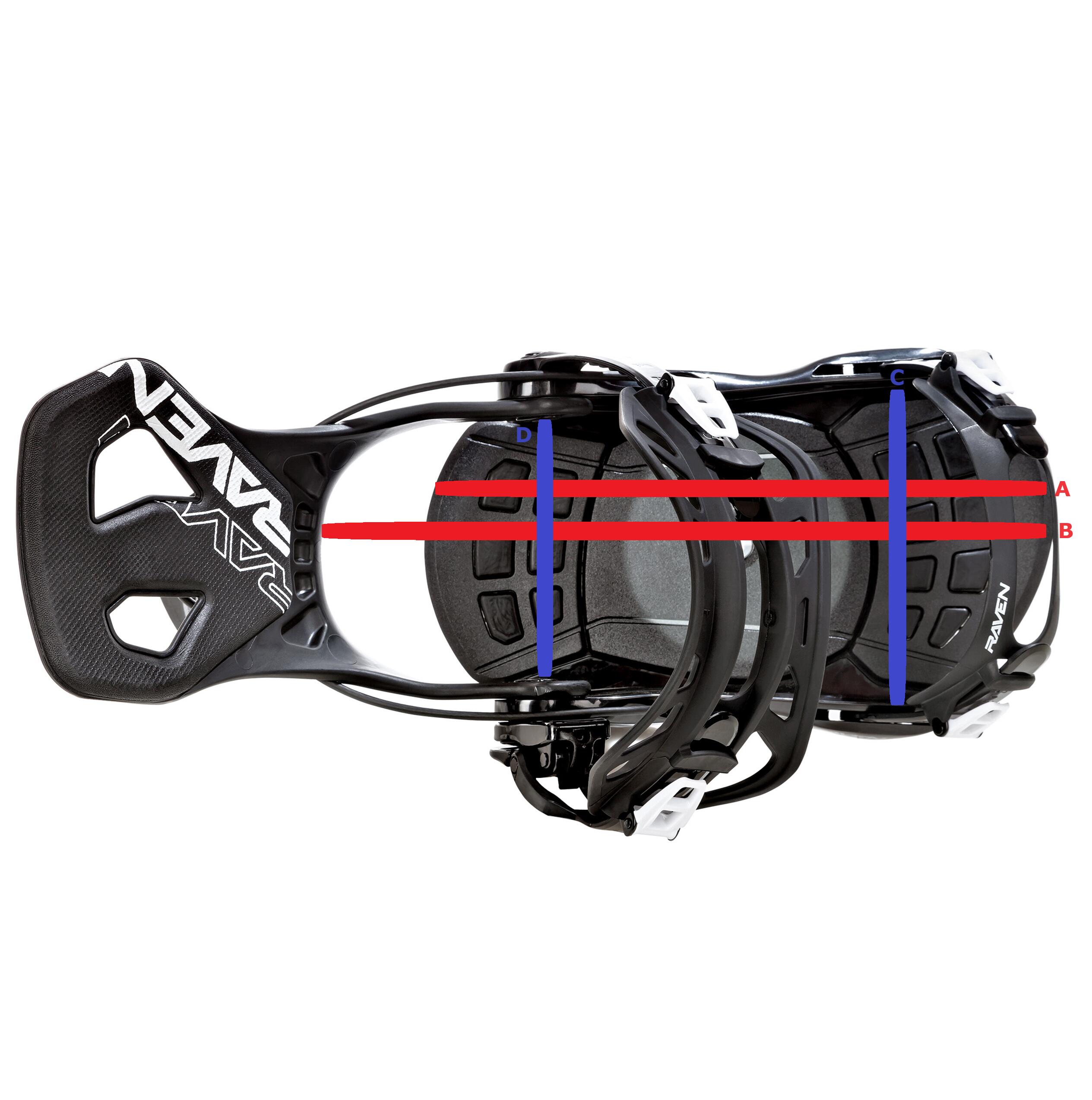 Fastec FT360 Fijaciones Snowboard Negro 5/7
