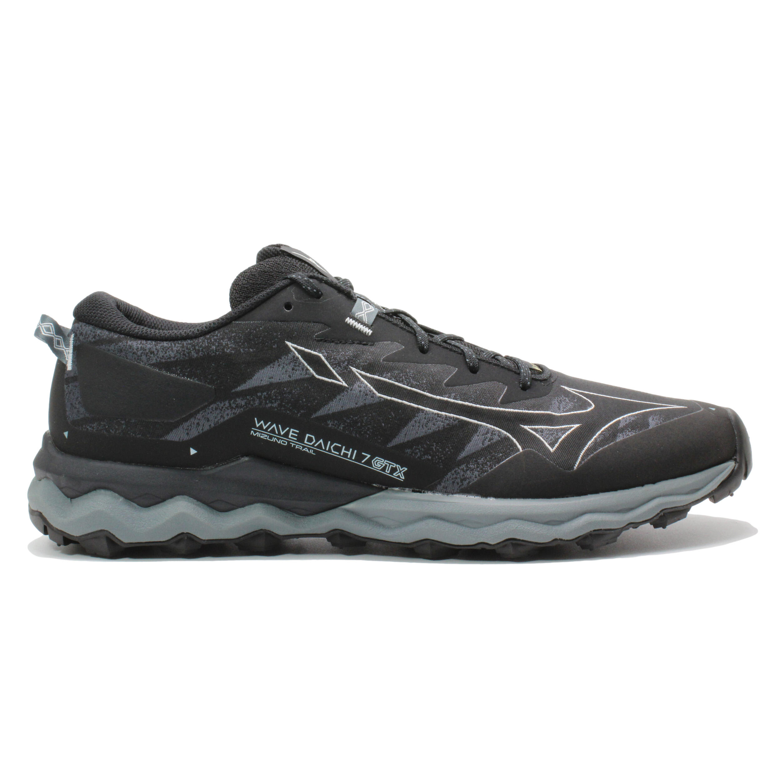 Mizuno - Chaussures De Course Tout-terrain Hommes Mizuno Wave Daichi 7 Gtx Noir - Chaussures De Sport - Noir - 44,5 - Decathlon