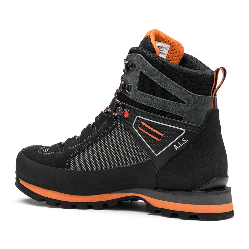 scarponi backpacking uomo CROSS MOUNTAIN GTX GREY-ORANGE