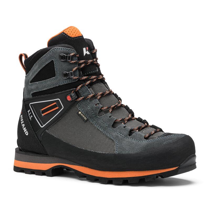 scarponi backpacking uomo CROSS MOUNTAIN GTX GREY-ORANGE