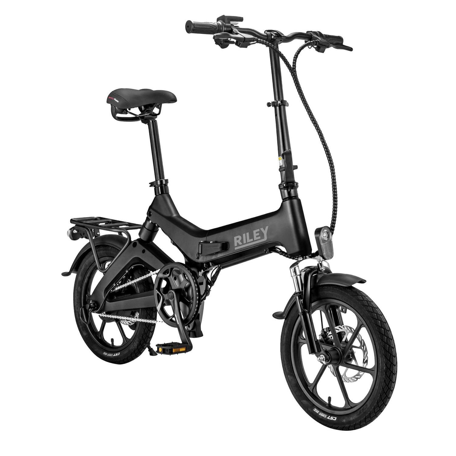 Riley Scooters RB1 Electric Bike Compact Folding 500W Peak with 80km Range RILEY SCOOTERS Decathlon