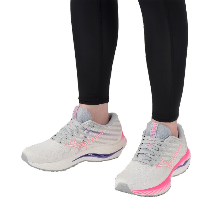 Scarpa da Running Donna Inspire 19 Bianco Rosa 7/7