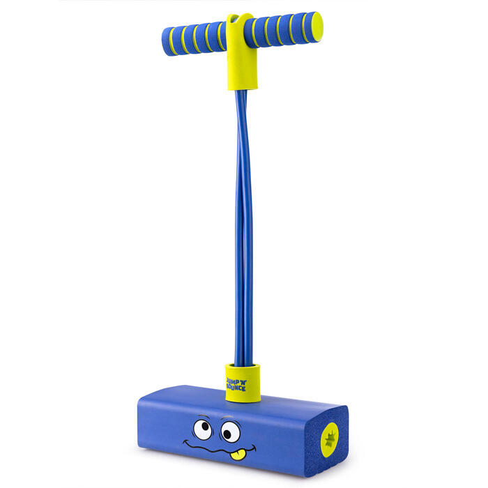 TOYRIFIC Jump ‘N’ Bouncer Bungee Hopper, Pogo Stick, Blue