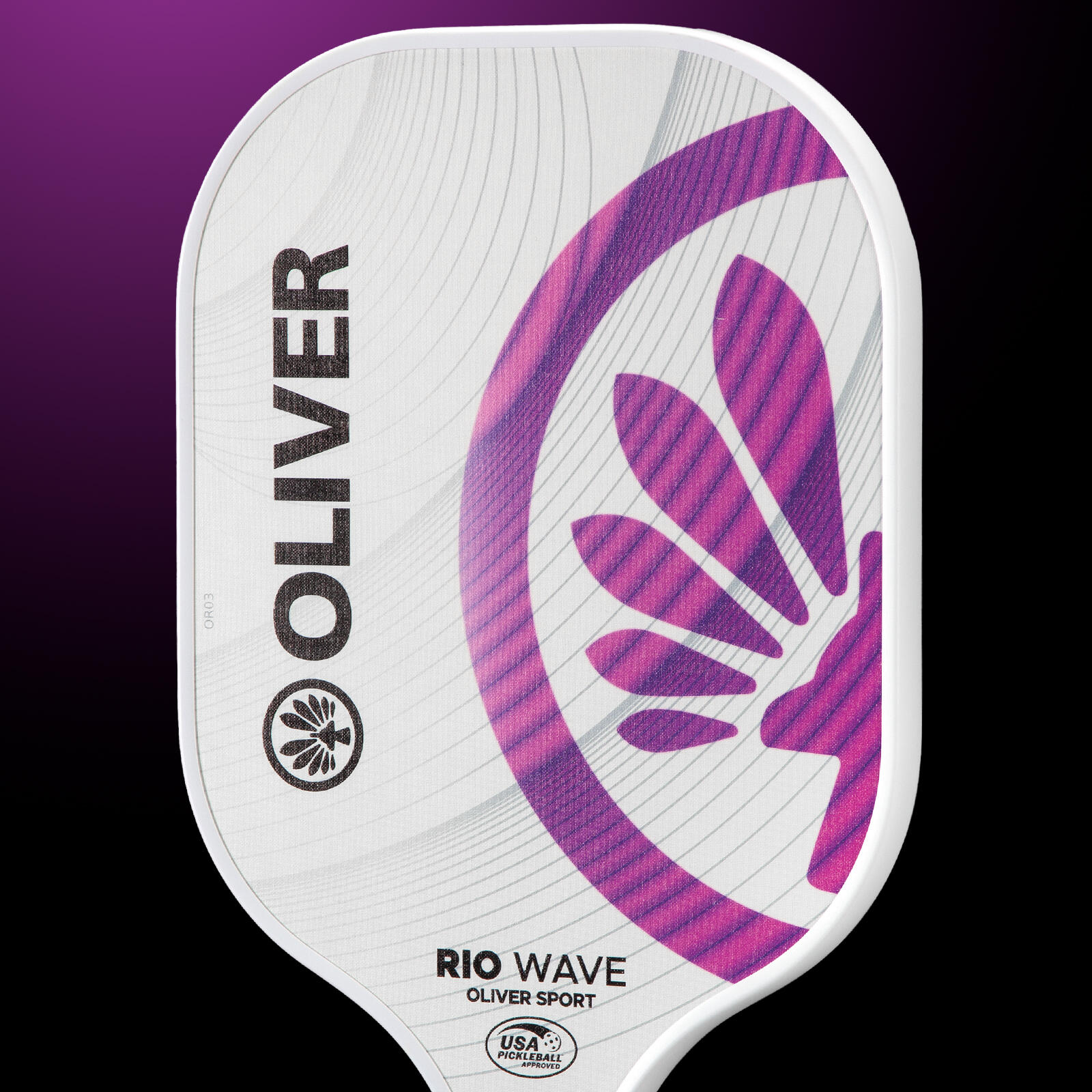 Racchetta da pickleball OLIVER - Rio Wave Viola 4/5