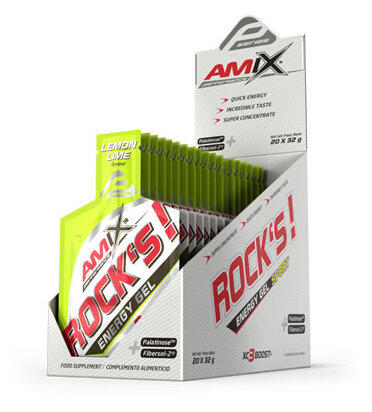 Rocks Energy Gel sin Cafeina - 32g Naranja Amix Nutrition 2/5