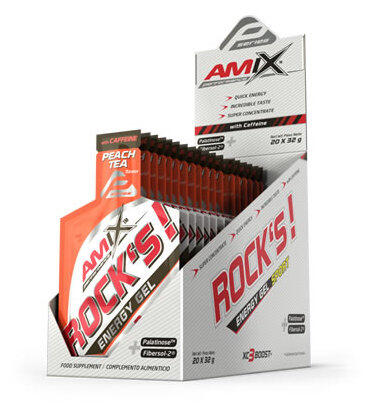 Rocks Energy Gel con Cafeina - 32g Cola Amix Nutrition 2/5