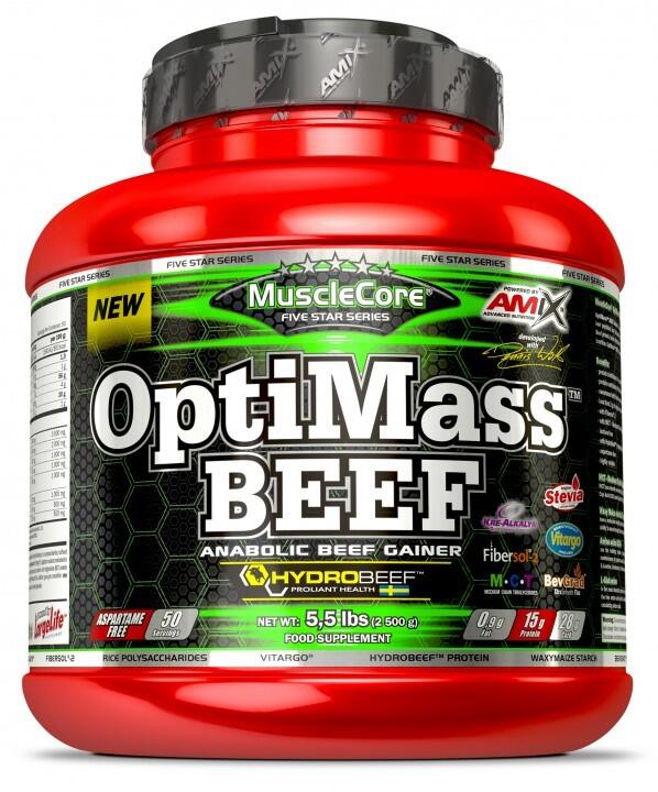 Amix MuscleCore OptiMass Beef Gainer 2,5 Kg 3/5