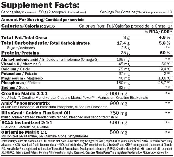 Amix Performance Reco-pro 500 Gr 2/5