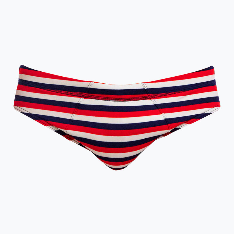 Slip da bagno da uomo Funky Trunks Seamed Briefs