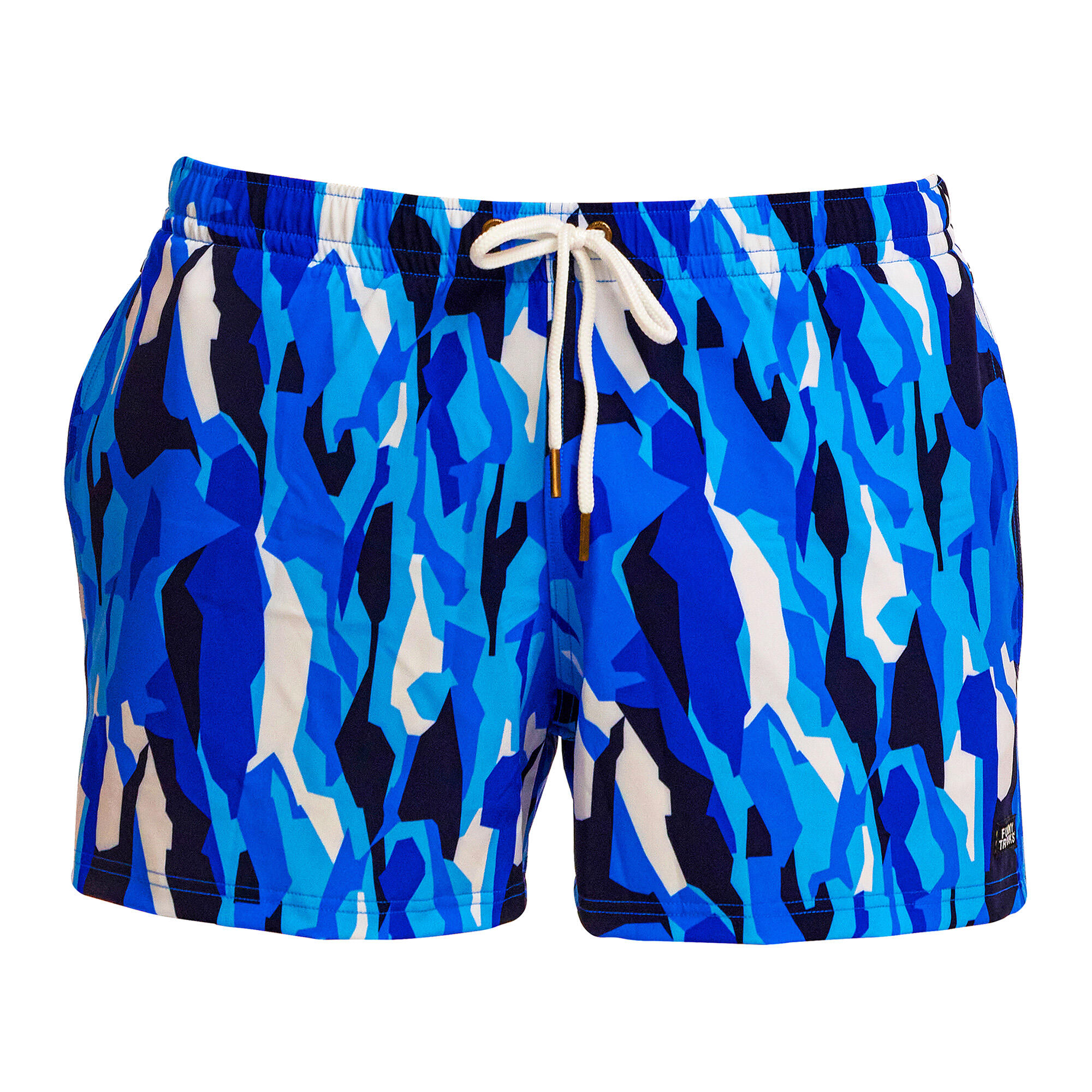 Funky Trunks - Short De Bain Homme Funky Trunks Shorty Shorts Short - Short De Bain - Bleu - 32 - Decathlon