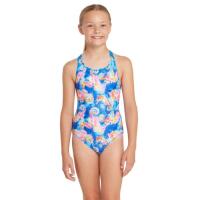 Zoggs meisjes aqua pony flyback badpak - maat 28