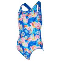 Zoggs Girls Aqua Pony Flyback Swimsuit 4/6