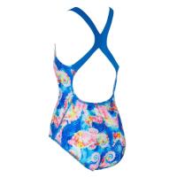 Zoggs Girls Aqua Pony Flyback Swimsuit 5/6