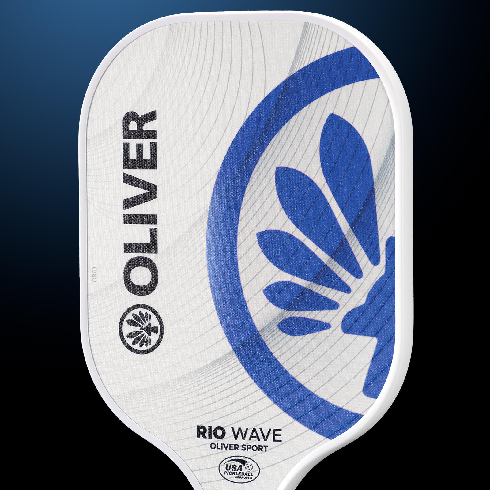 Pickleball racket OLIVER - Rio Wave Blauw 4/5
