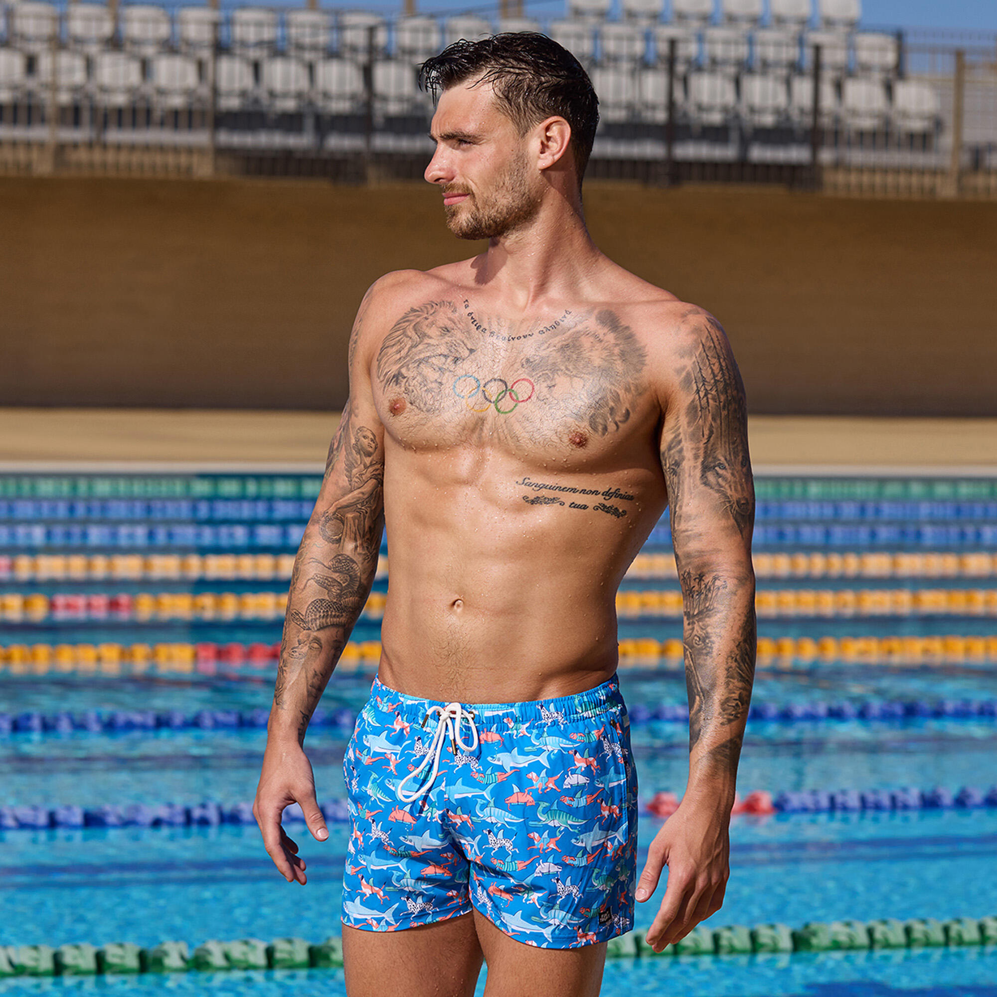 Szorty kąpielowe męskie Funky Trunks Shorty Shorts Short 4/5