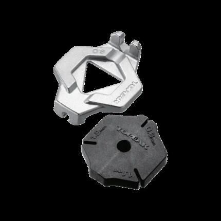 Topeak Speichenschlüssel Duo Spoke Wrench 13G / 4,3 mm, Silber