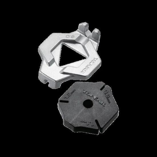 Topeak Speichenschlüssel Duo Spoke Wrench 13G / 4,3 mm, Silber