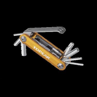 Topeak tubi 11 combo gold multi-tool (11 functies)