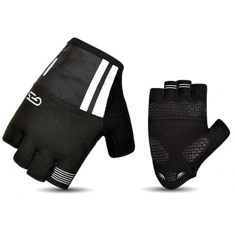 Guantes Cortos Course  Negro Blanco  Ges