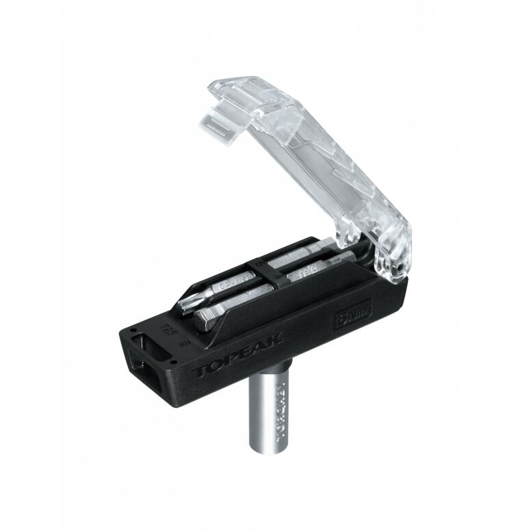 Ferramenta Topeak Torque 6, chave de torque de 6Nm, com 4 pontas de ferramenta 3/3
